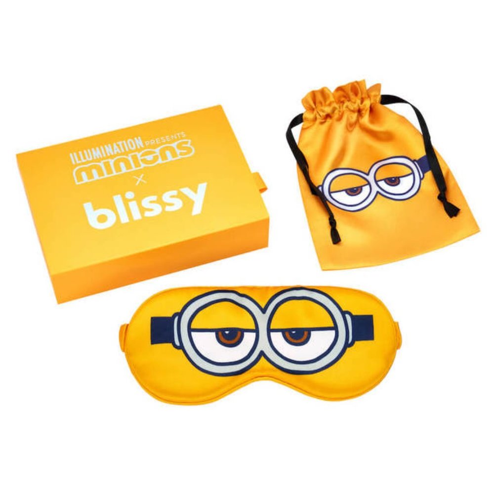 BLISSY Junior Sleep Mask | Minion | NIB